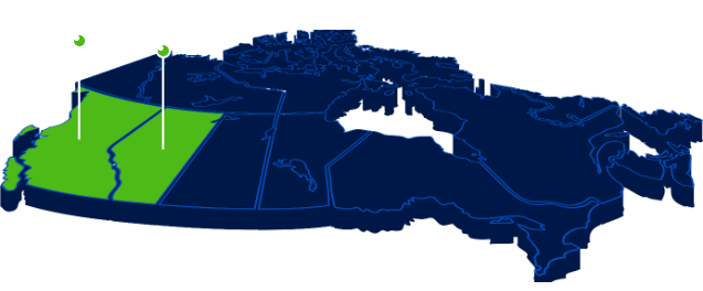 Canada Cities Map